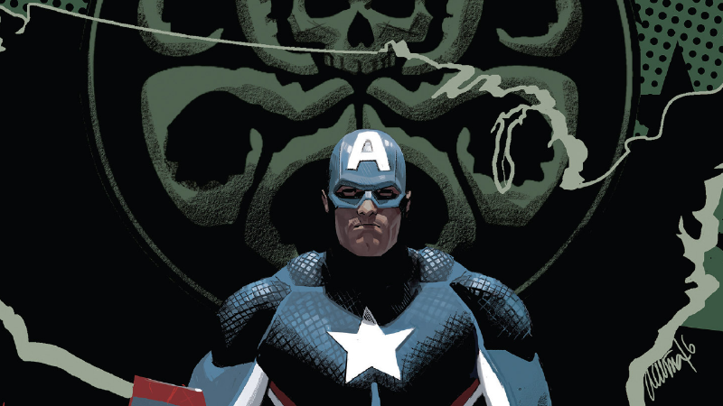 Illustration for article titled Marvel Would Like You to Know Captain America's Turn to Fascism 'Has Little to Do' With Politics